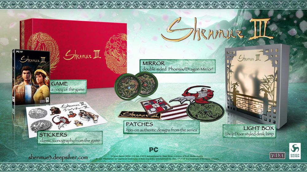 La Collector's Edition di Shenmue III